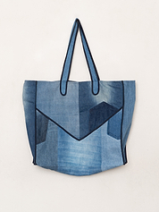The Pasha Carryall Denim Tote Bag