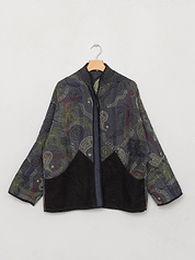 The Ladhiya Suzani Quilted Kantha Jacket