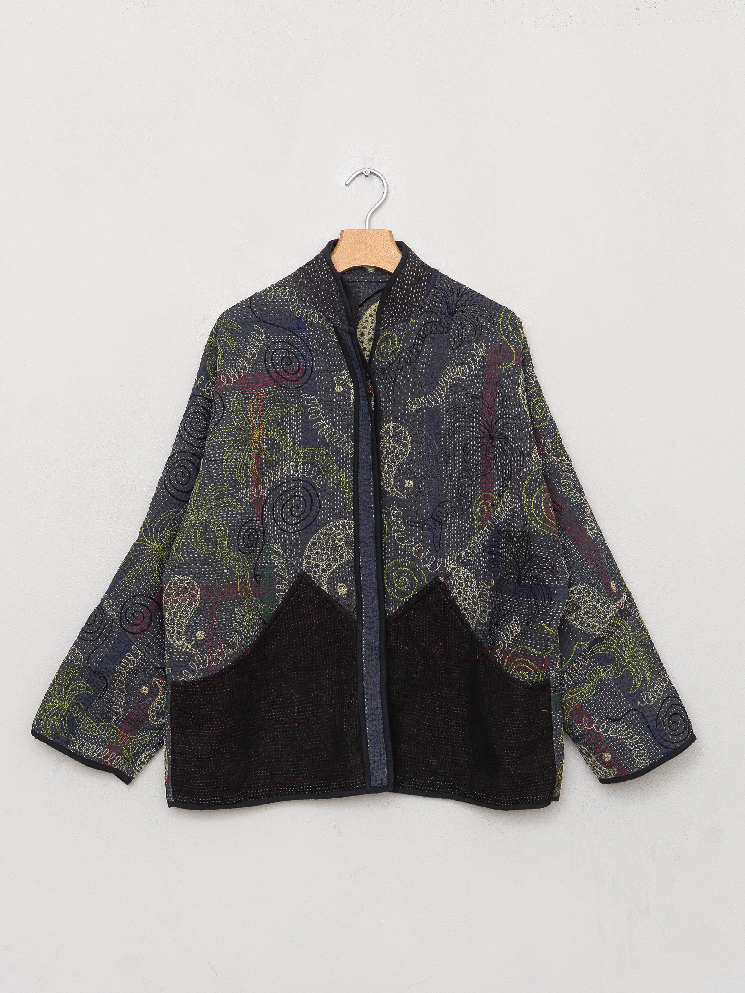 The Ladhiya Suzani Quilted Kantha Jacket