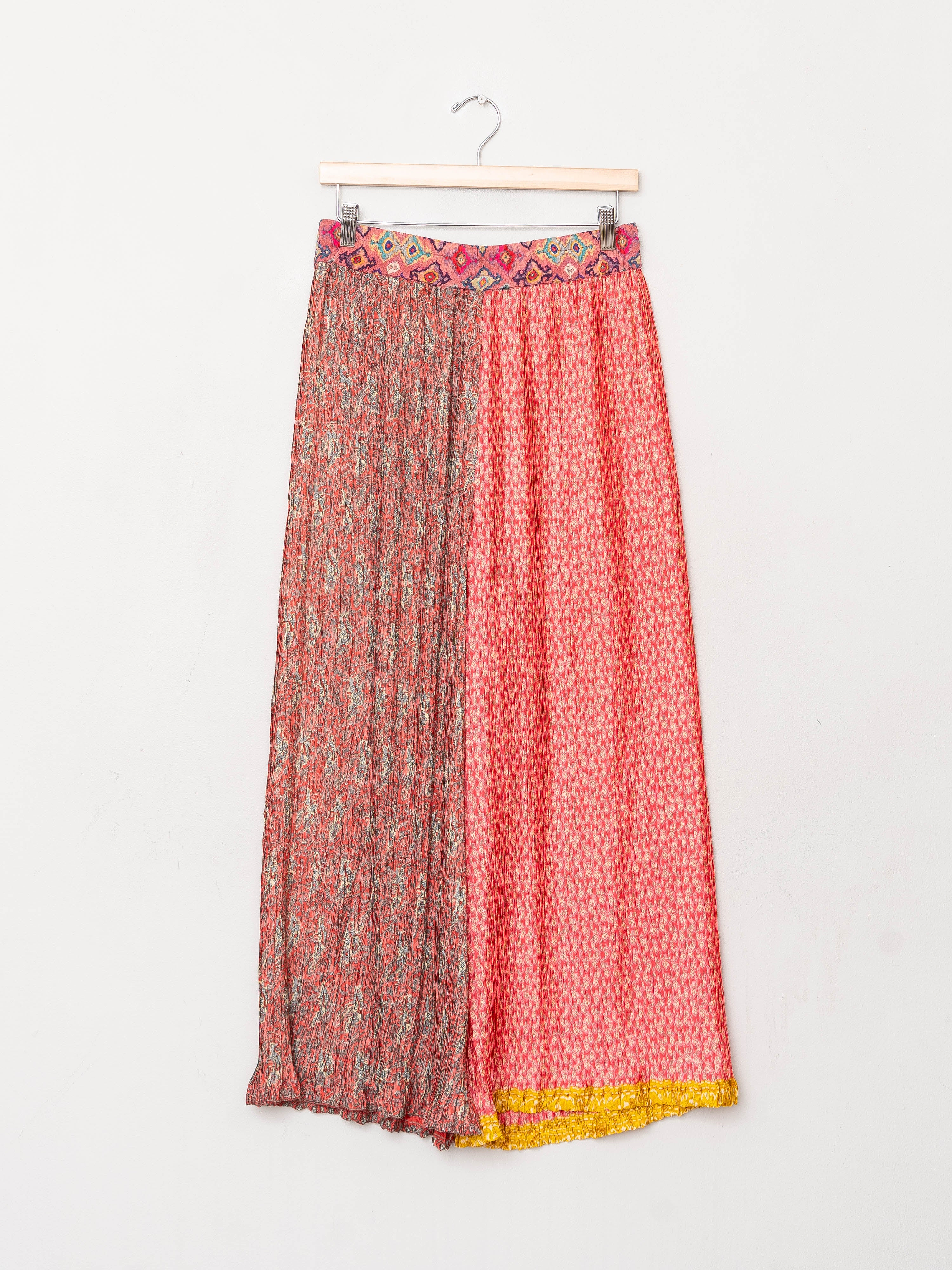 The Tanvi Pleated Pant - Medium - Upcycled