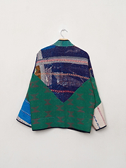 The Ladhiya Quilted Patchwork Kantha Jacket Wholesale