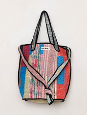 The Xoti II Zero-Waste Quilted Kantha Bag
