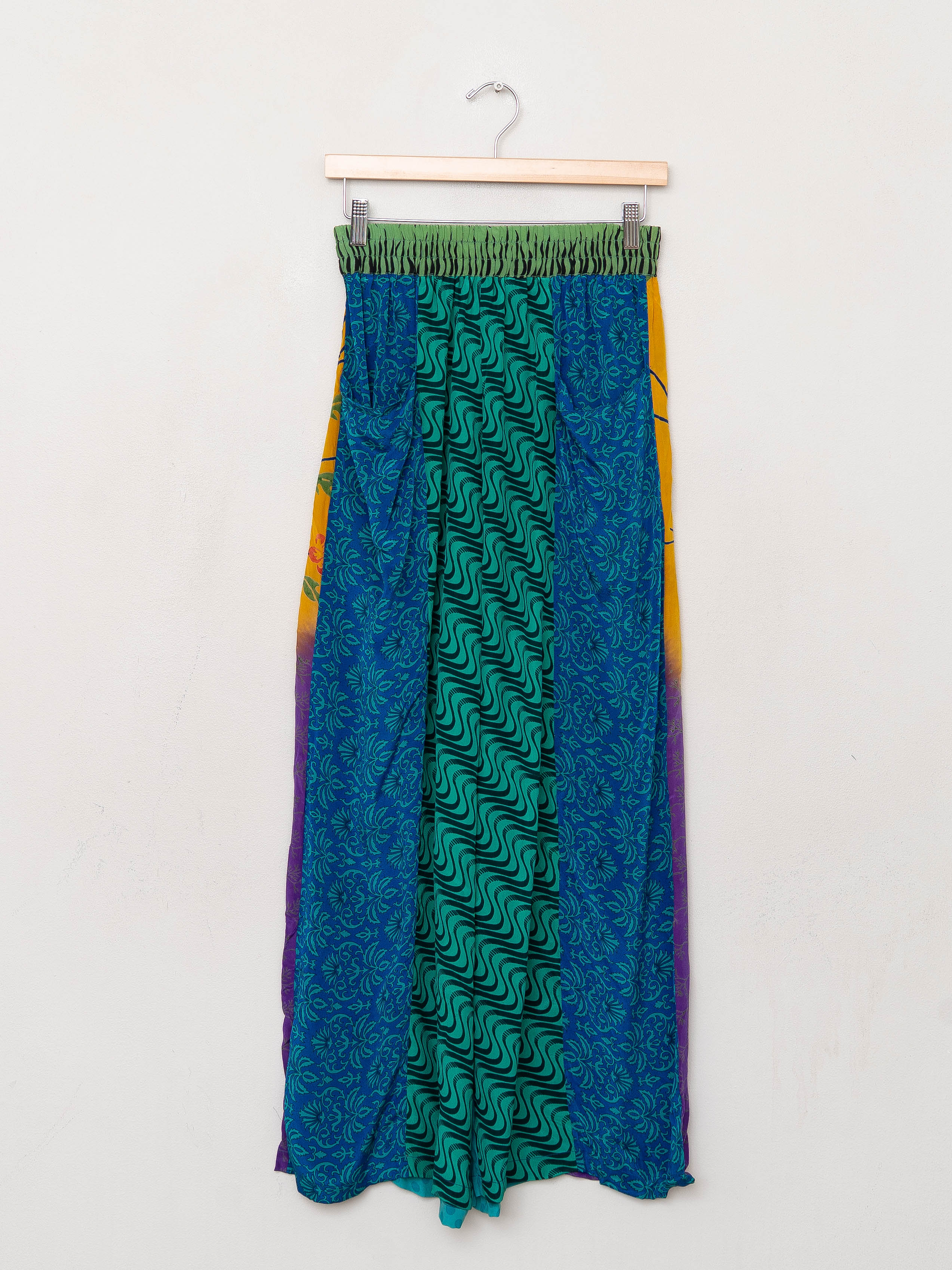 The Nayan Pant - Small - Upcycled Silk