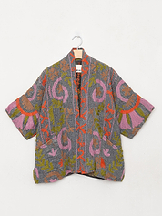 The Gita Short Sleeve Quilted Jacket