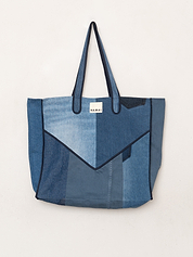 The Pasha Carryall Denim Tote Bag