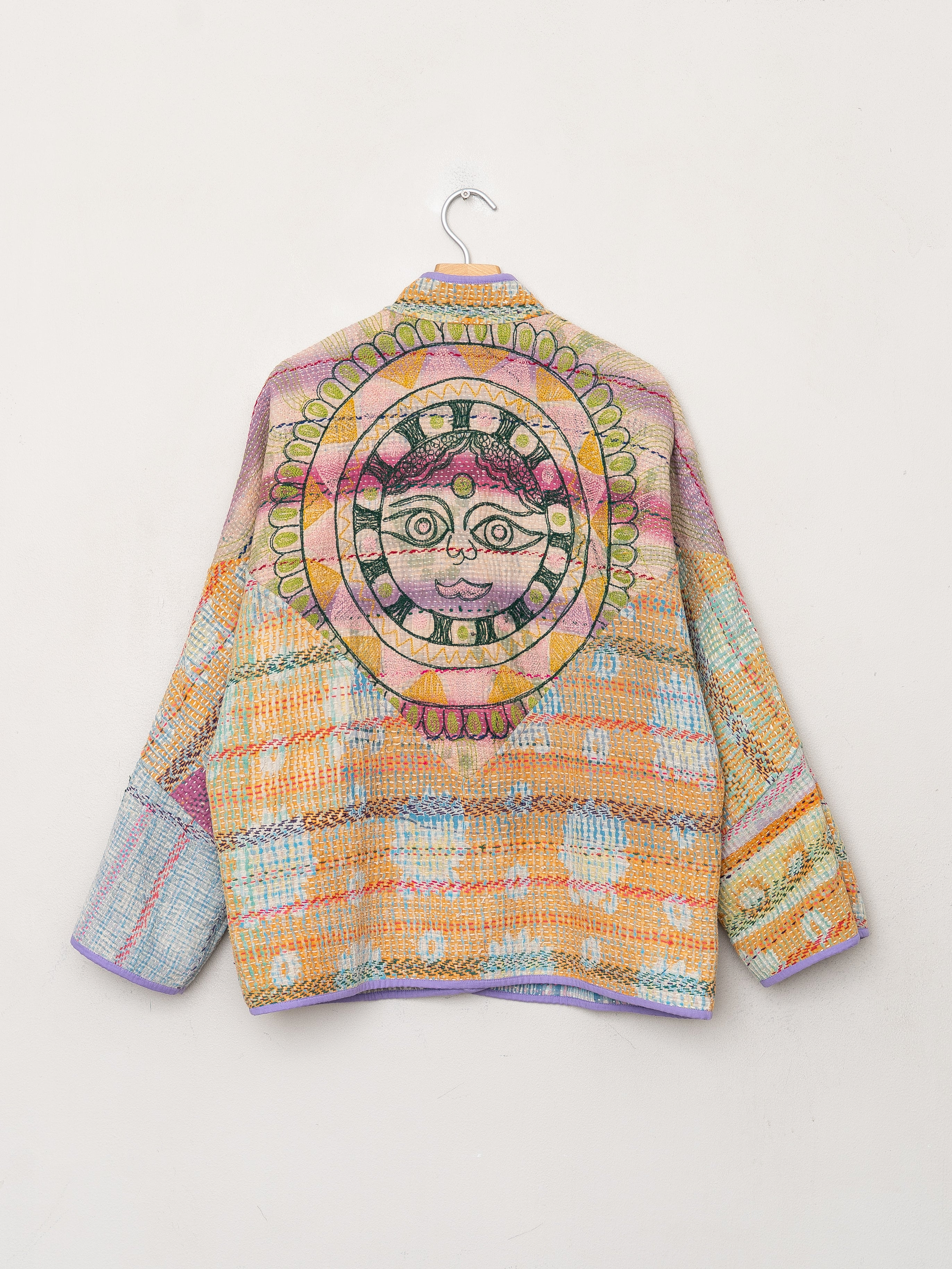 The Ladhiya Suzani Quilted Kantha Jacket