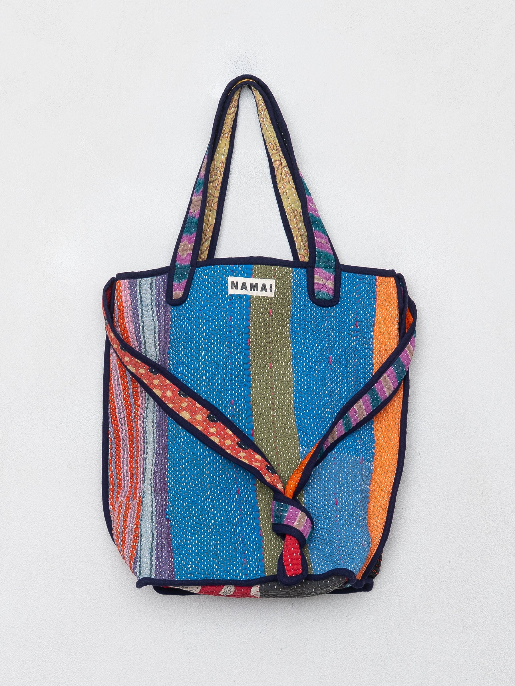 The Xoti II Zero-Waste Quilted Kantha Bag