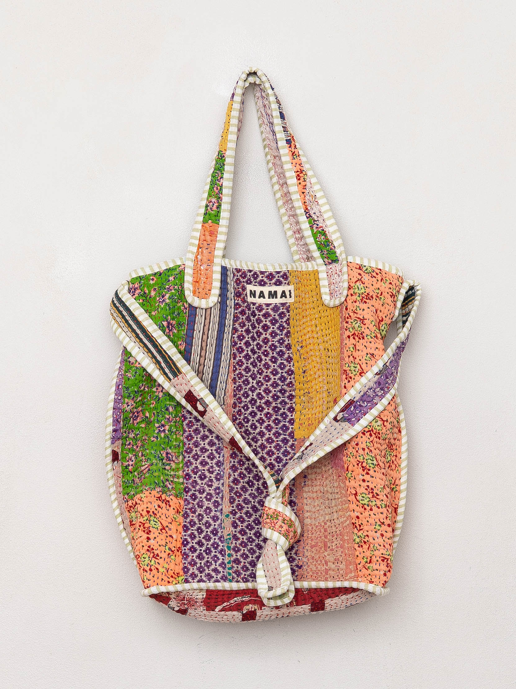 The Xoti II Zero-Waste Quilted Kantha Bag