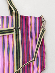 The Goa Recycled Nylon Travel Tote - Tulip Bud