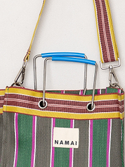 The Goa Market Recycled Nylon Tote Bag - Midnight Plum