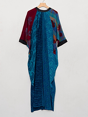 The Simmy Long Dress  - One Size - Upcycled Silk