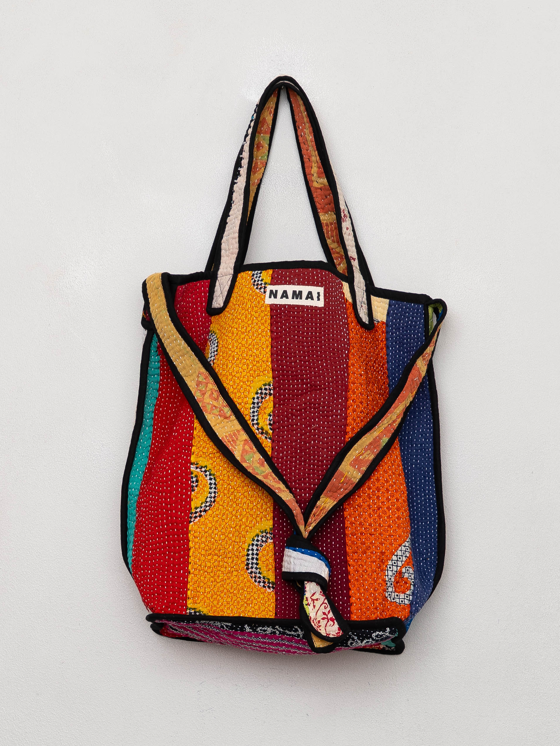 The Xoti II Zero-Waste Quilted Kantha Bag