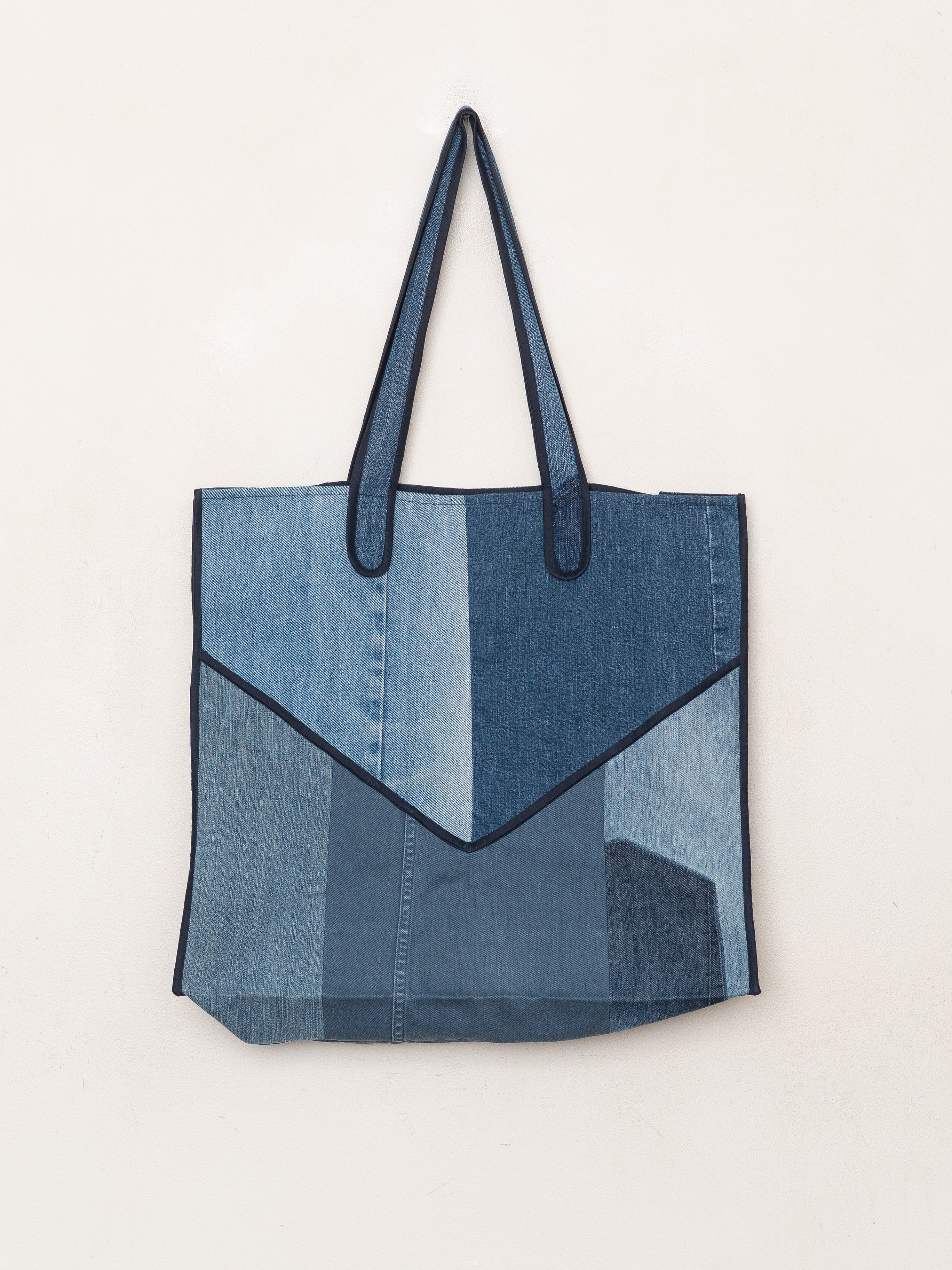 The Pasha Carryall Denim Tote Bag