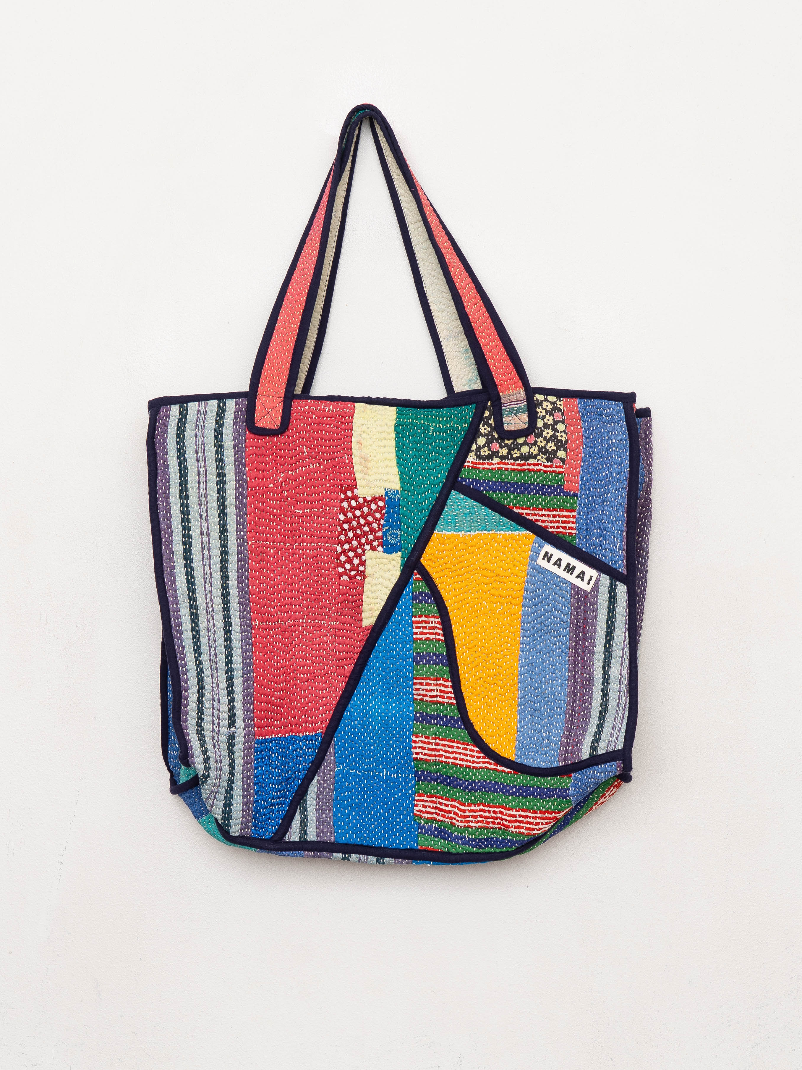 The Raksa Quilted Kantha Bag