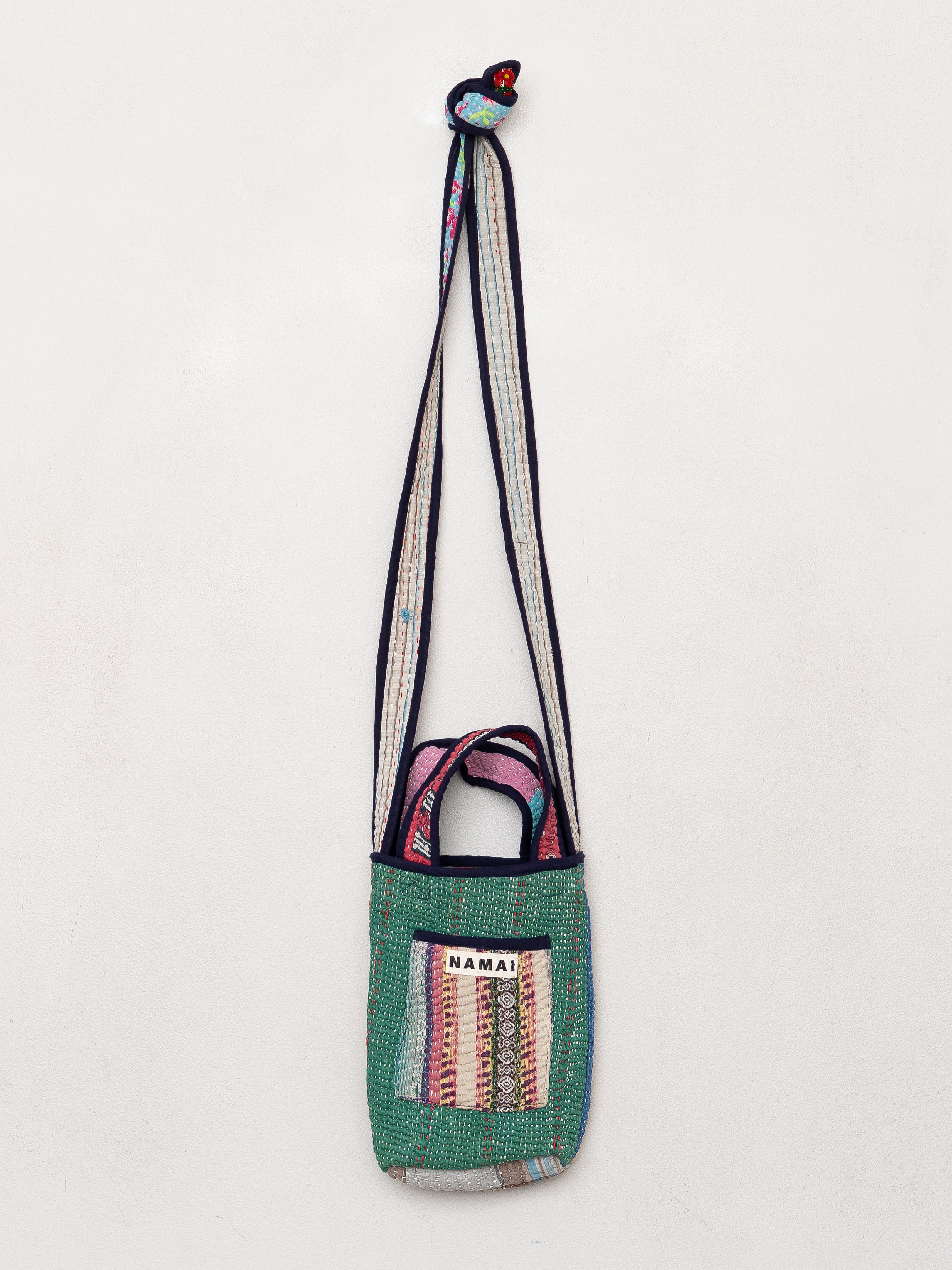 The Xoti Mini Zero-Waste Quilted Kantha Bag