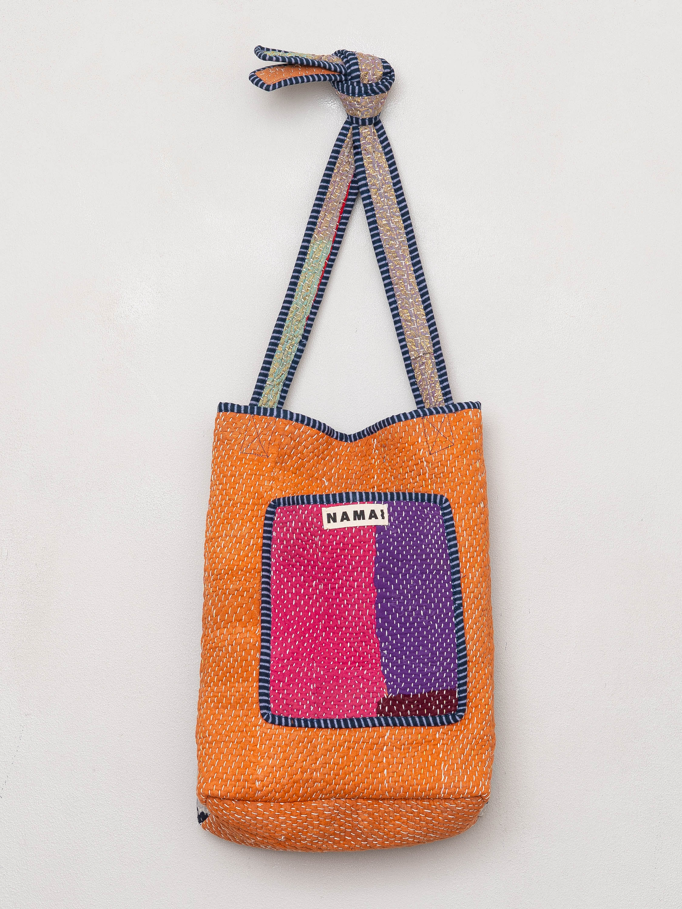 The Xoti II Zero-Waste Quilted Kantha Bag