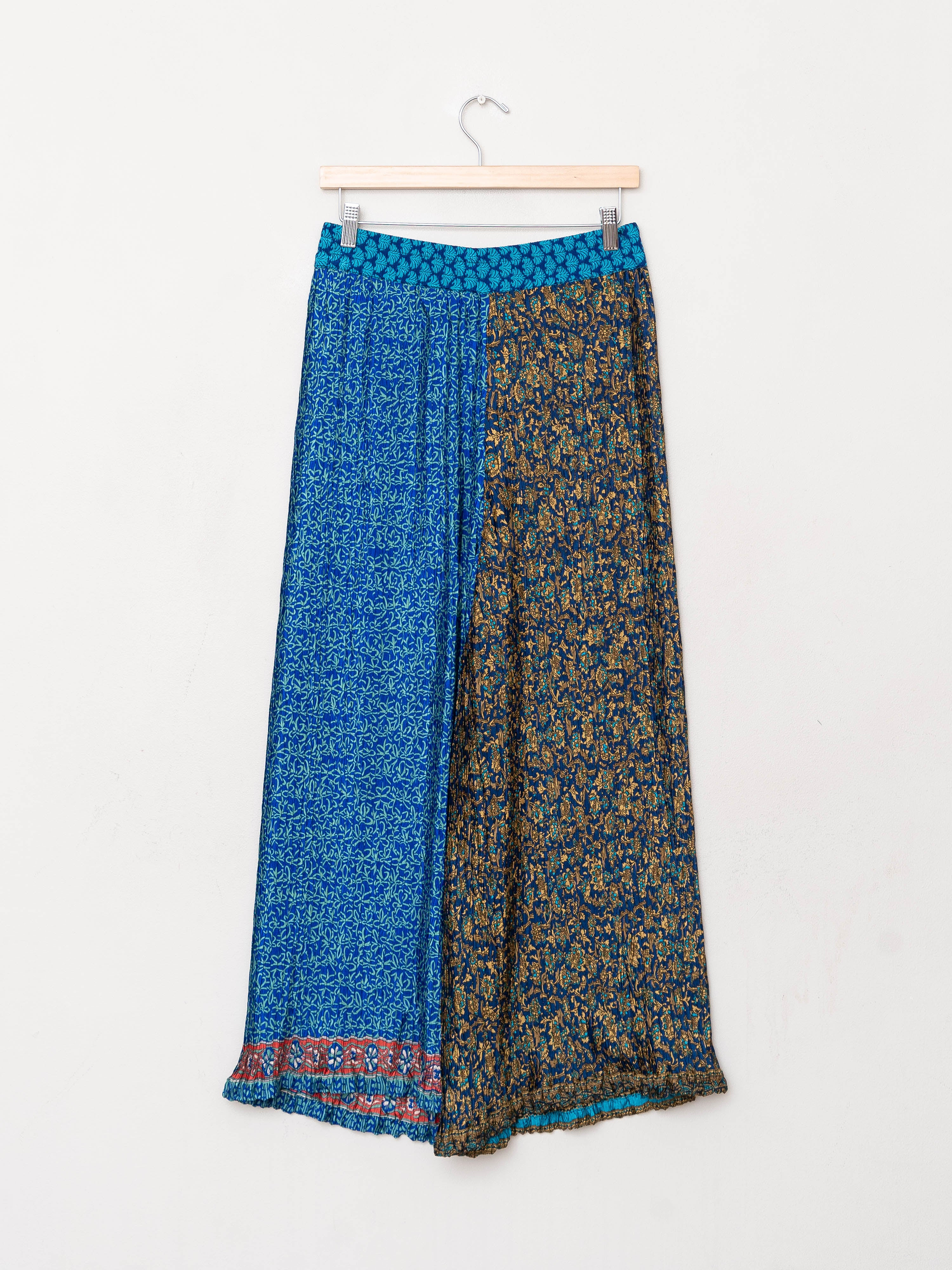 The Tanvi Pleated Pant - Medium - Upcycled