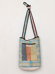 The Xoti II Zero-Waste Quilted Kantha Bag