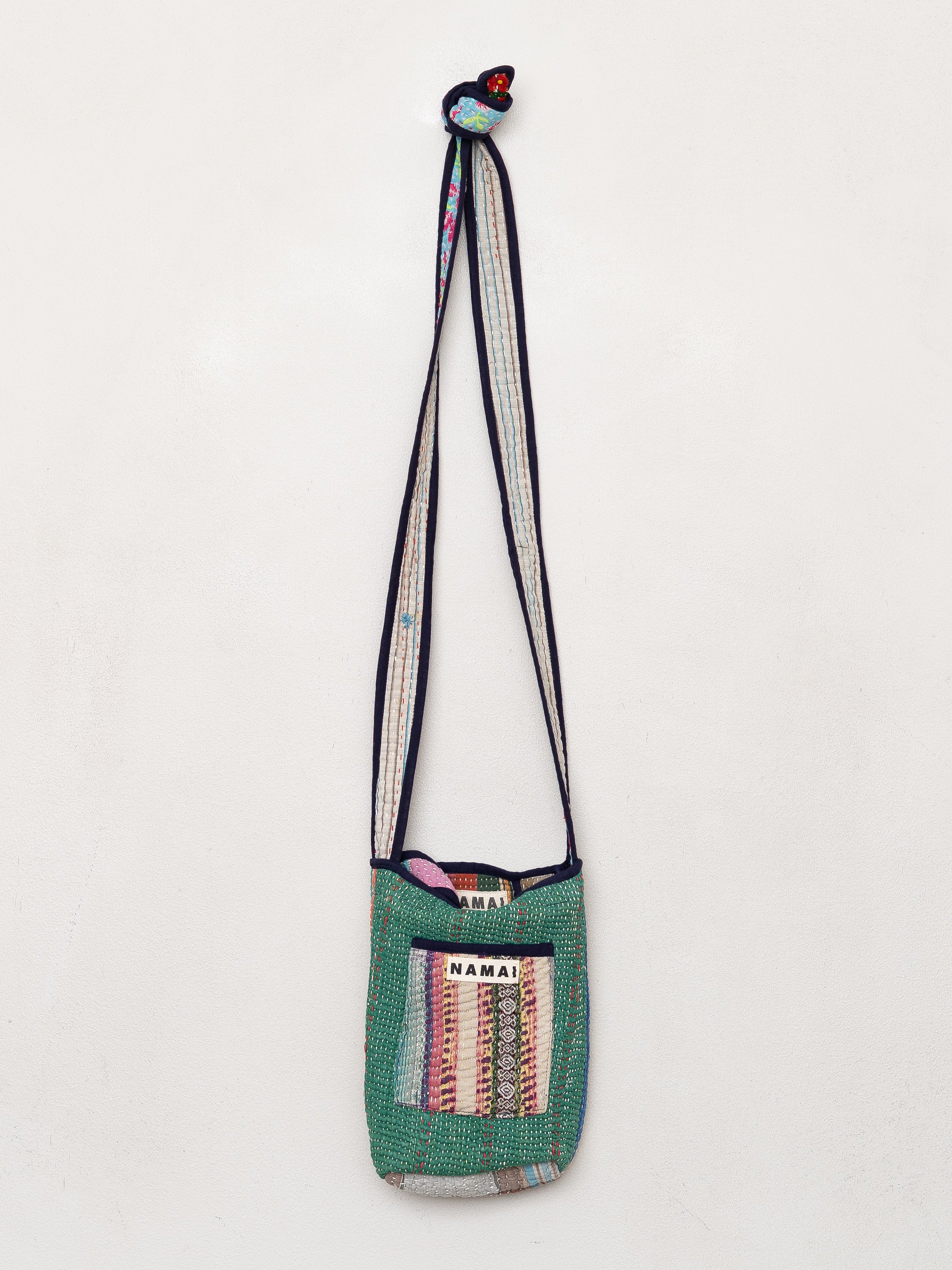 The Xoti Mini Zero-Waste Quilted Kantha Bag