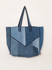 The Pasha Carryall Denim Tote Bag
