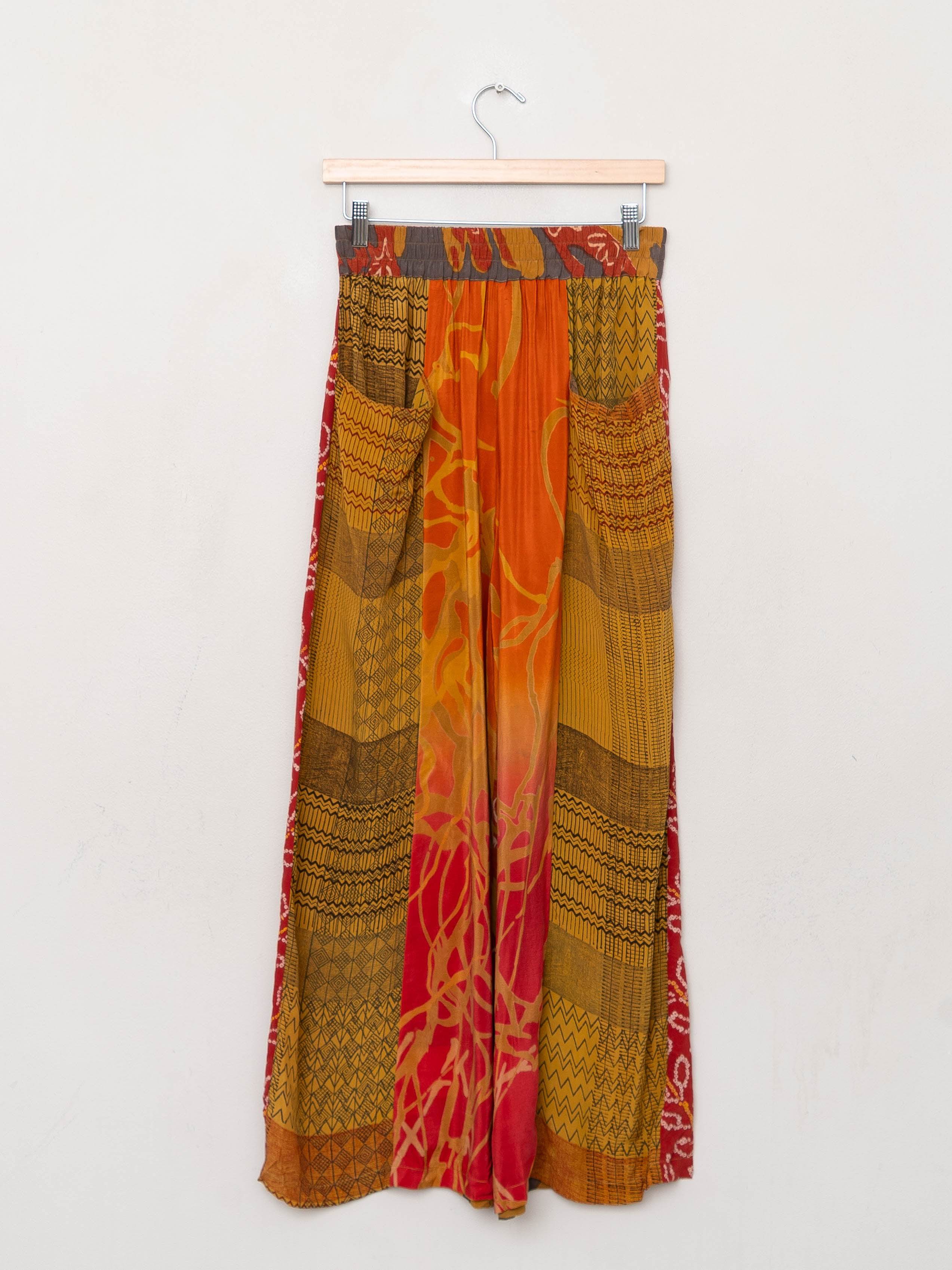 The Nayan Pant - Small - Upcycled Silk
