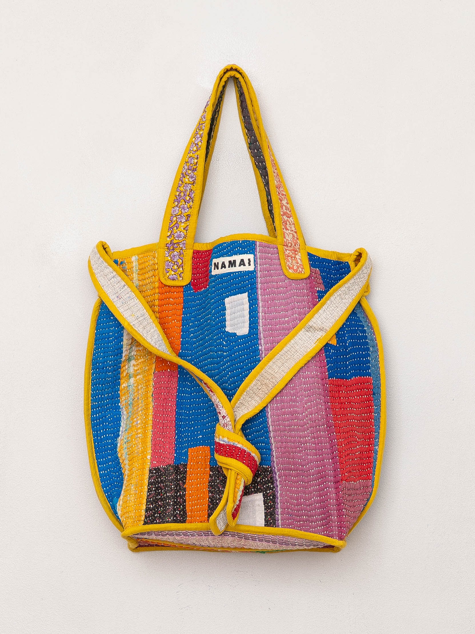 The Xoti II Zero-Waste Quilted Kantha Bag