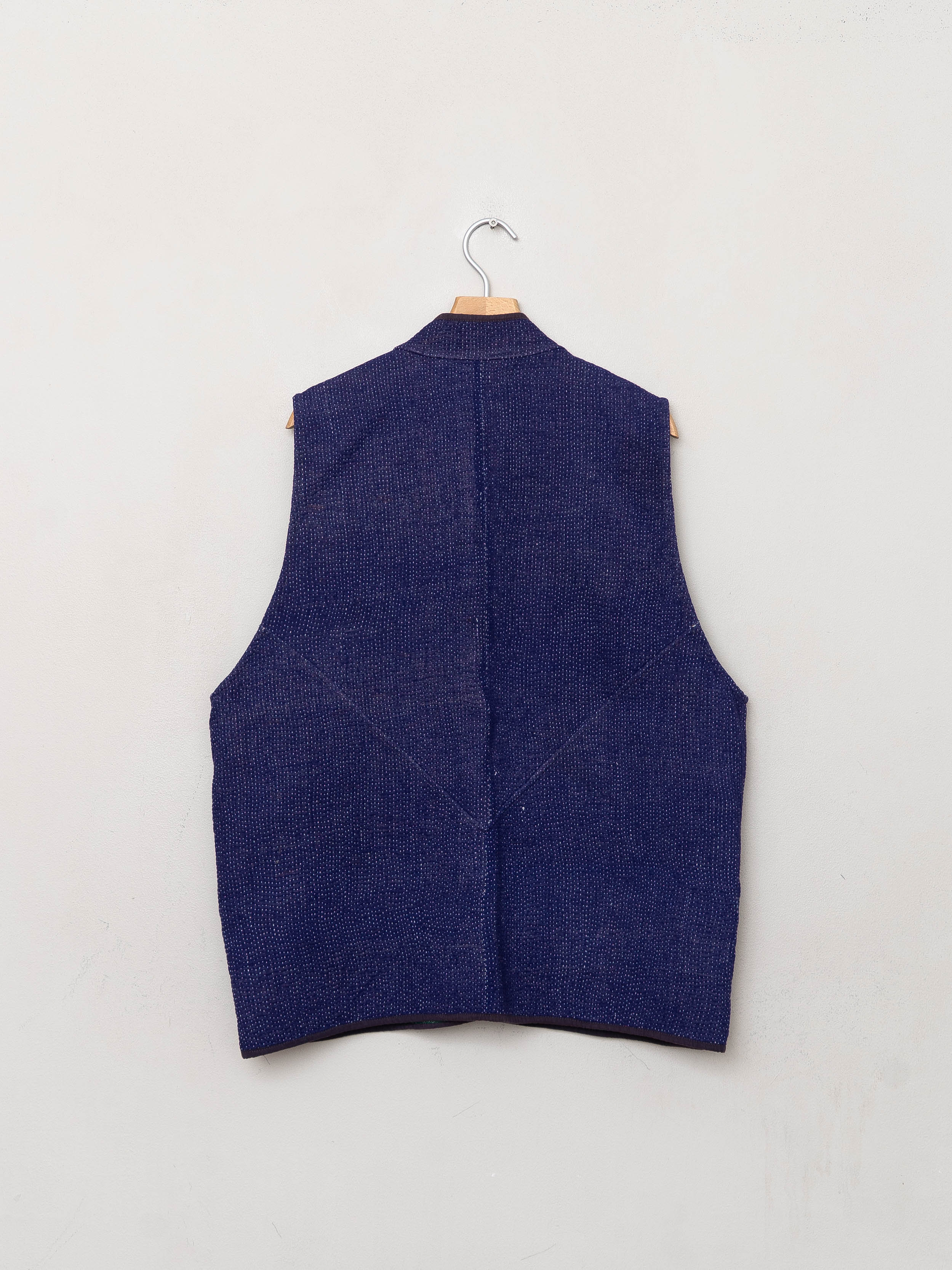 The Ladhiya Quilted Patchwork Kantha Vest