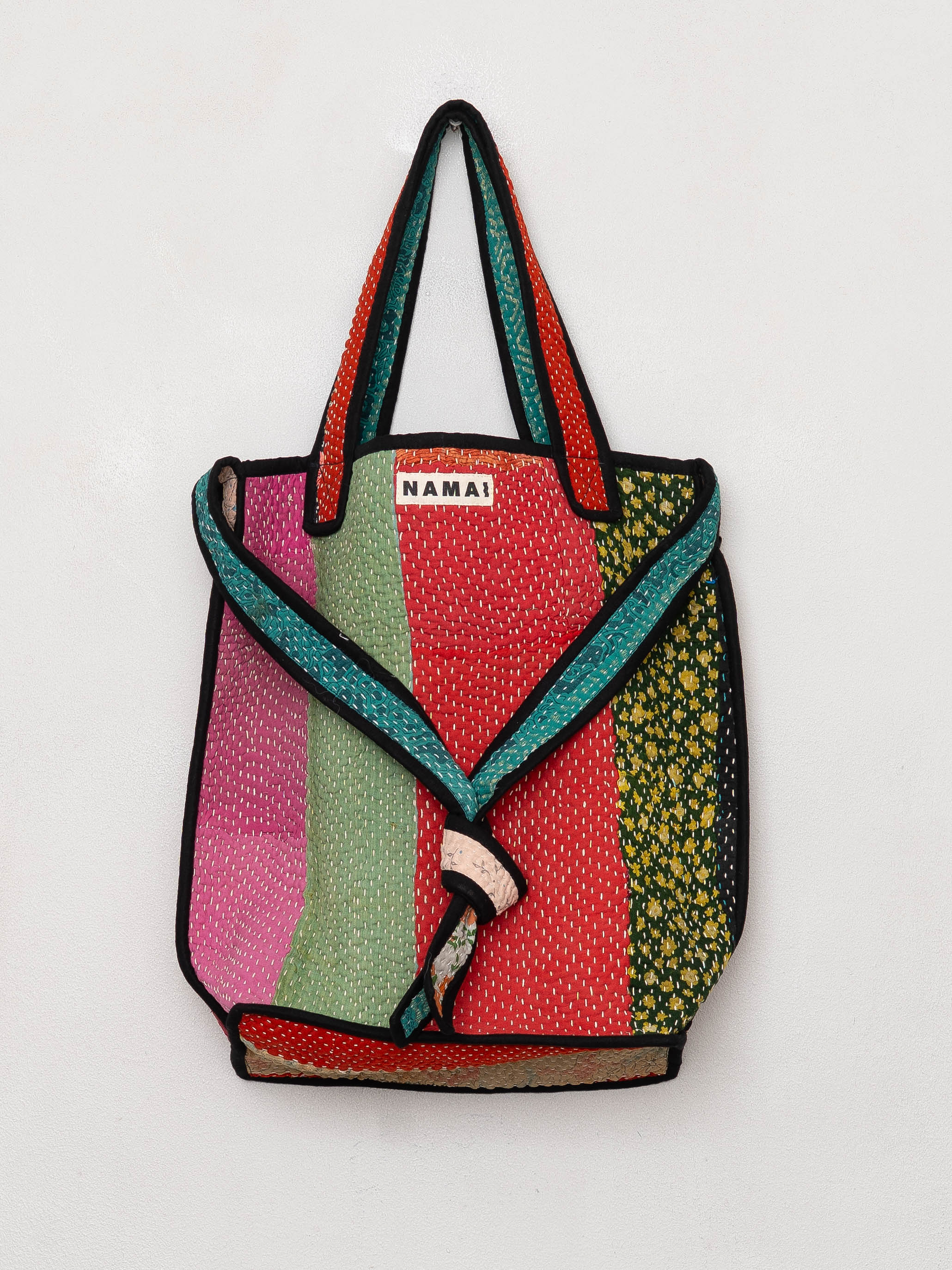 The Xoti II Zero-Waste Quilted Kantha Bag