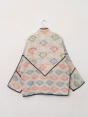 The Ladhiya Quilted Patchwork Kantha Jacket