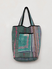The Xoti II Zero-Waste Quilted Kantha Bag