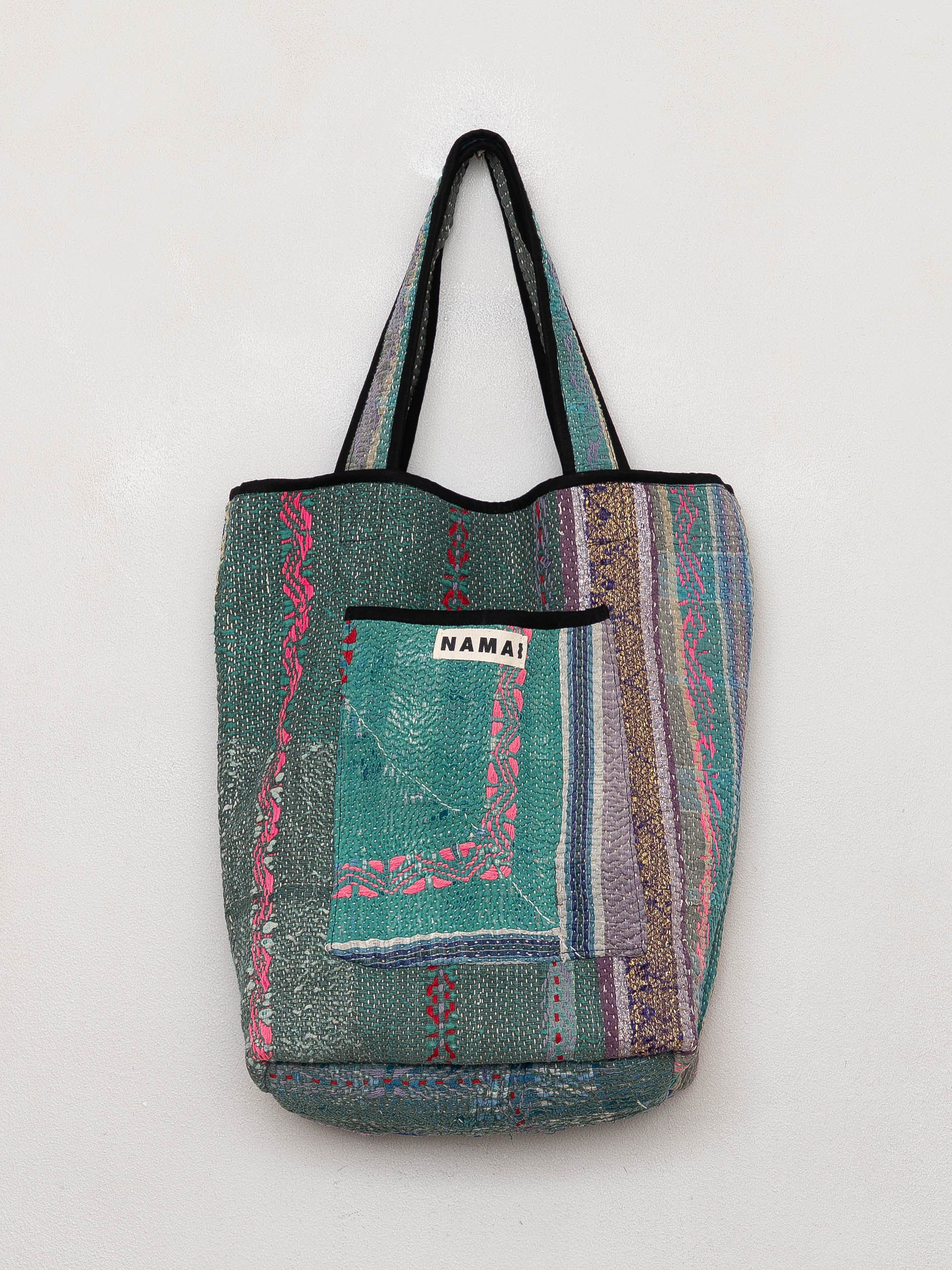 The Xoti II Zero-Waste Quilted Kantha Bag