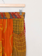 The Nayan Pant - Small - Upcycled Silk
