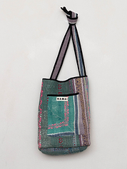 The Xoti II Zero-Waste Quilted Kantha Bag