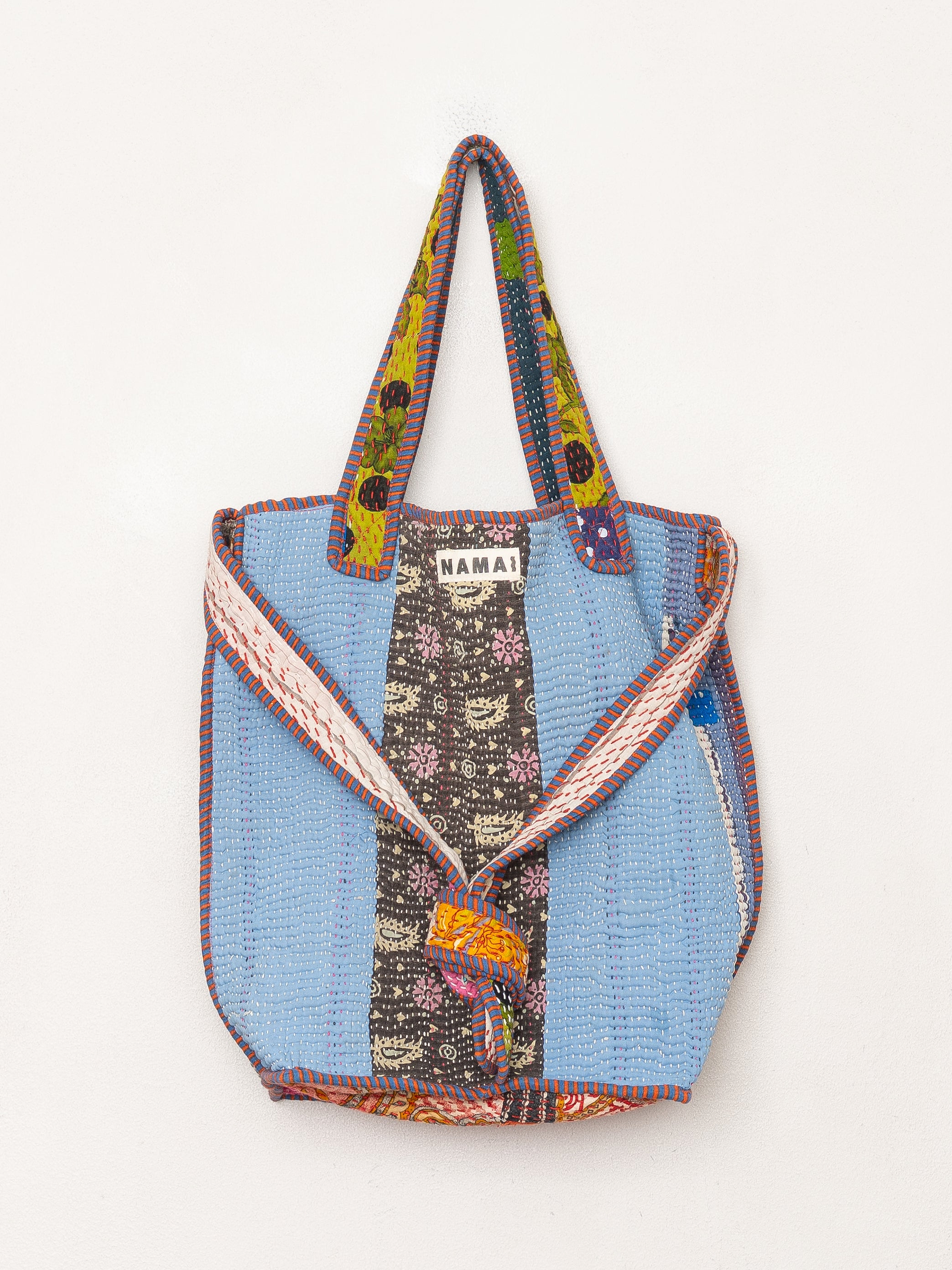 The Xoti II Zero-Waste Quilted Kantha Bag