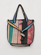 The Xoti II Zero-Waste Quilted Kantha Bag