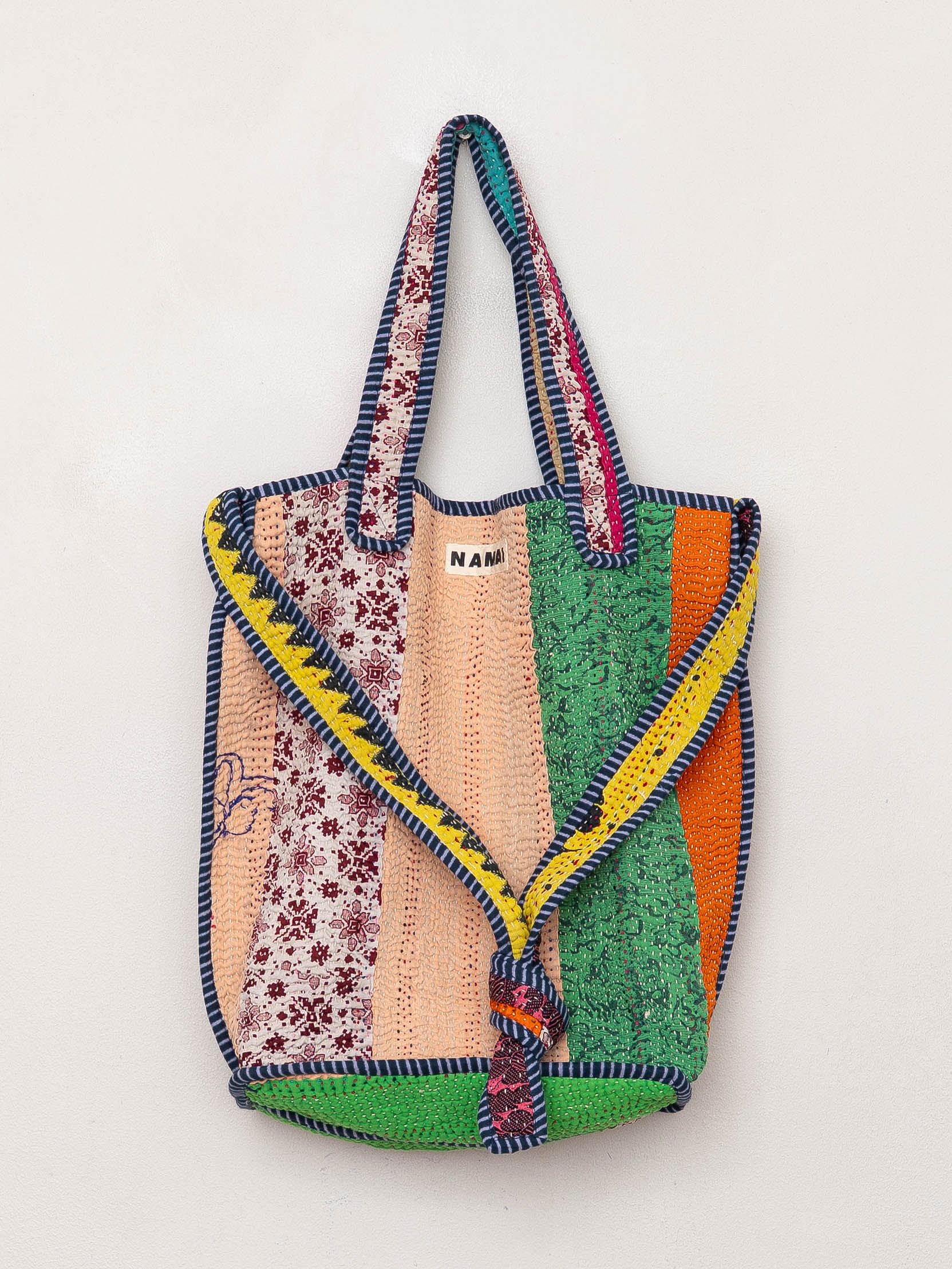 The Xoti II Zero-Waste Quilted Kantha Bag