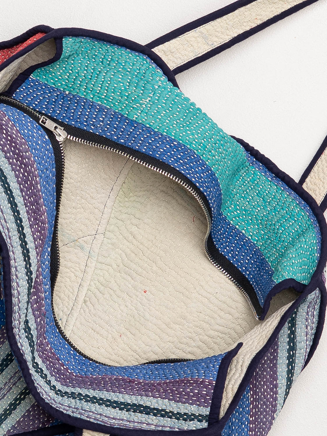 The Raksa Quilted Kantha Bag