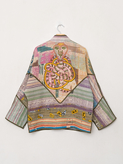The Ladhiya Suzani Quilted Kantha Jacket