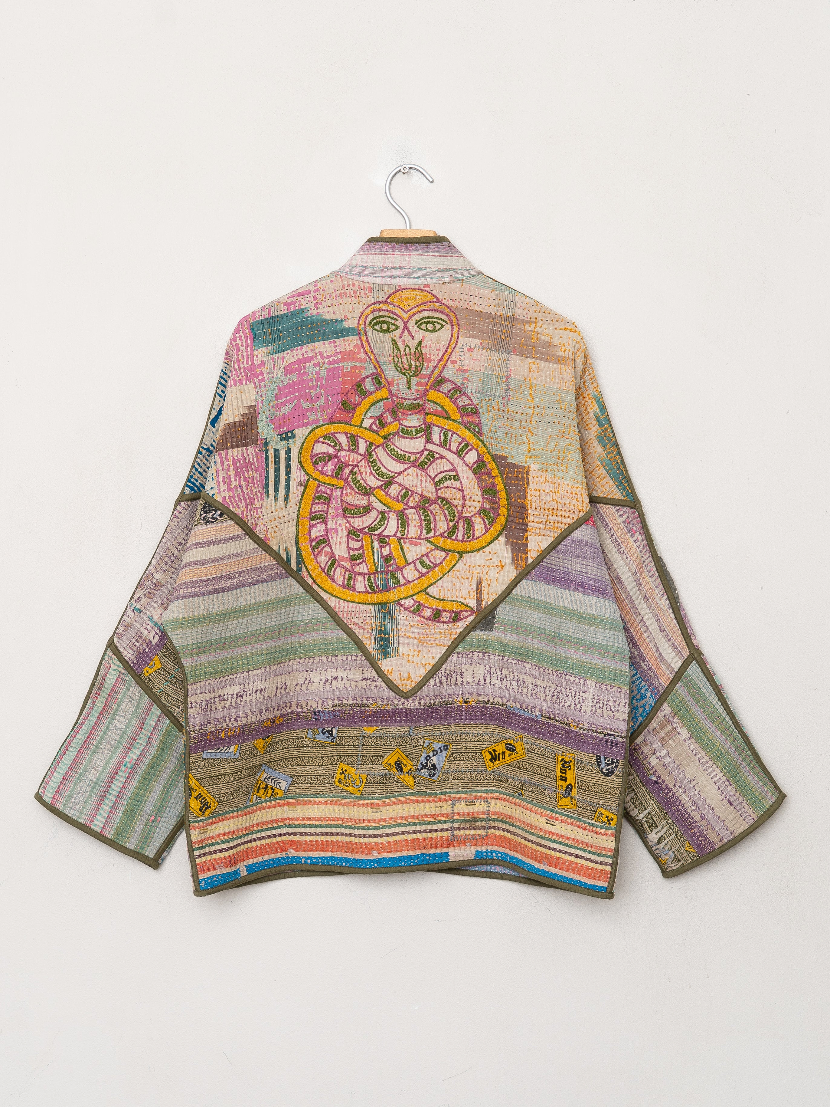 The Ladhiya Suzani Quilted Kantha Jacket