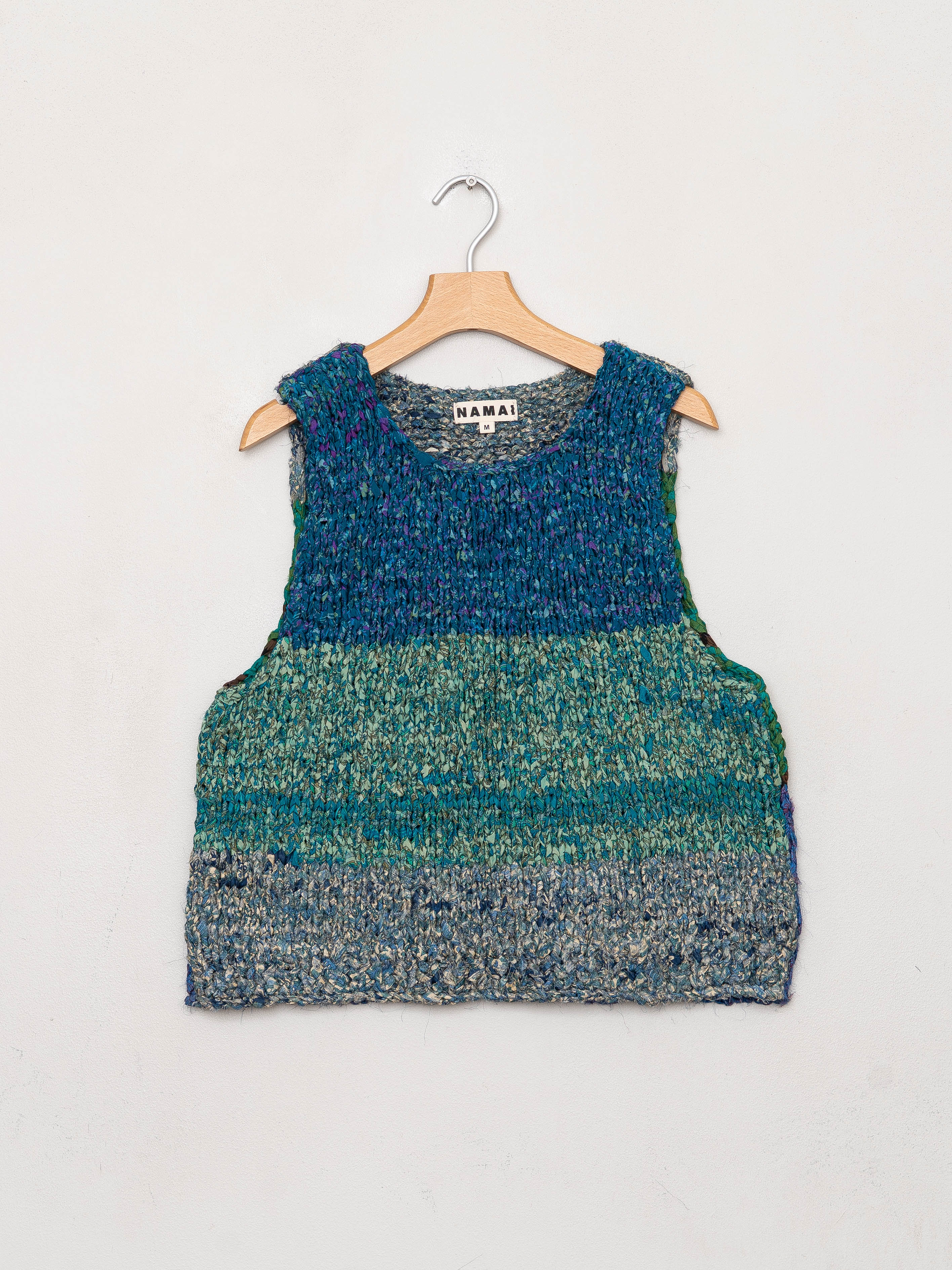 The Vishnu Knitted Vest - Medium - Recycled Silk