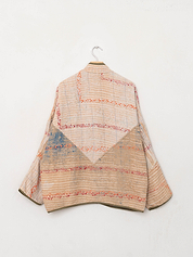 The Ladhiya Quilted Patchwork Kantha Jacket