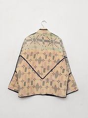 The Ladhiya Quilted Patchwork Kantha Jacket
