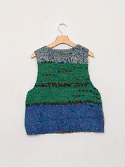 The Vishnu Knitted Vest - Medium - Recycled Silk