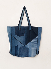 The Pasha Carryall Denim Tote Bag
