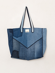 The Pasha Carryall Denim Tote Bag