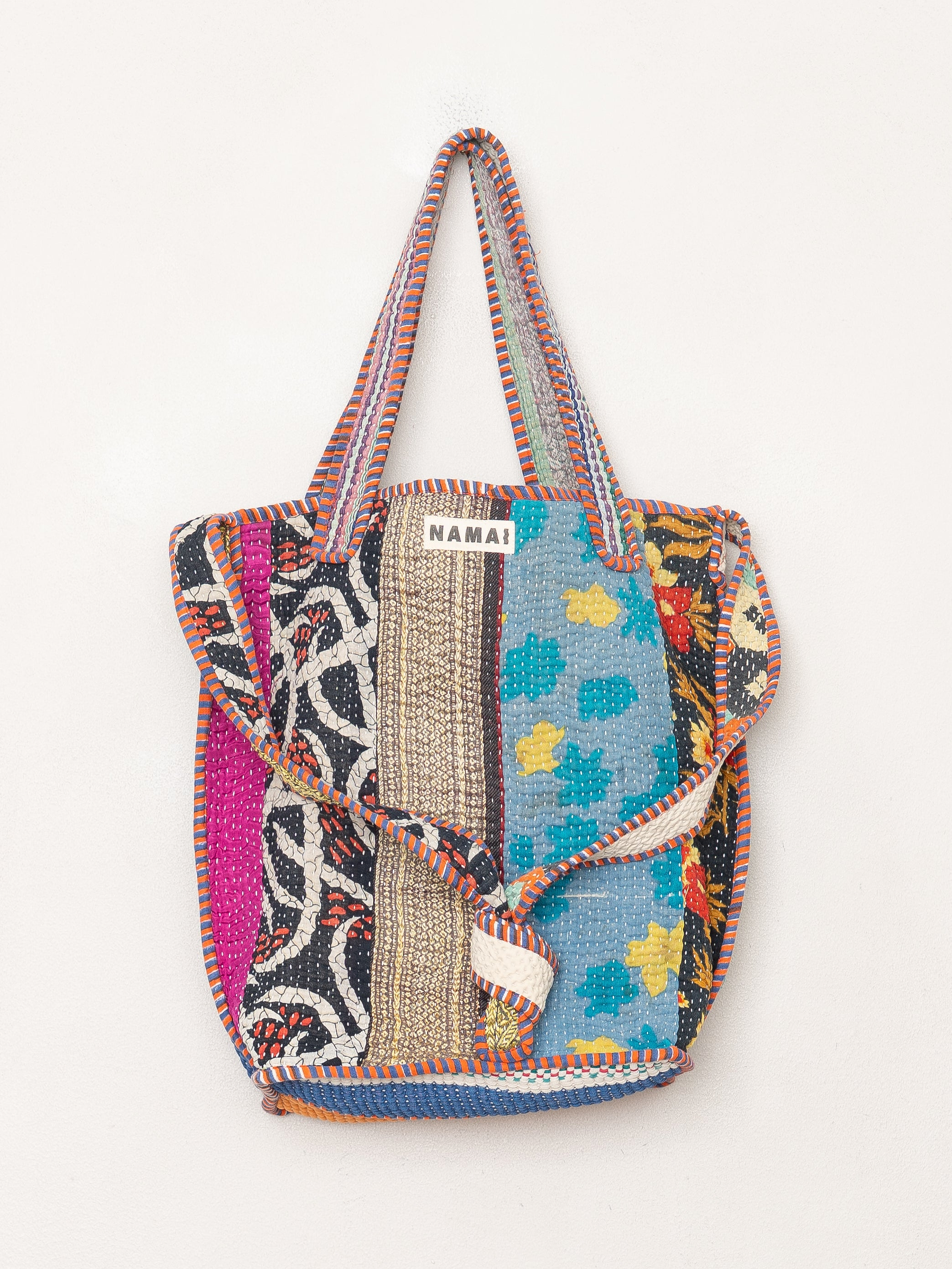 The Xoti II Zero-Waste Quilted Kantha Bag