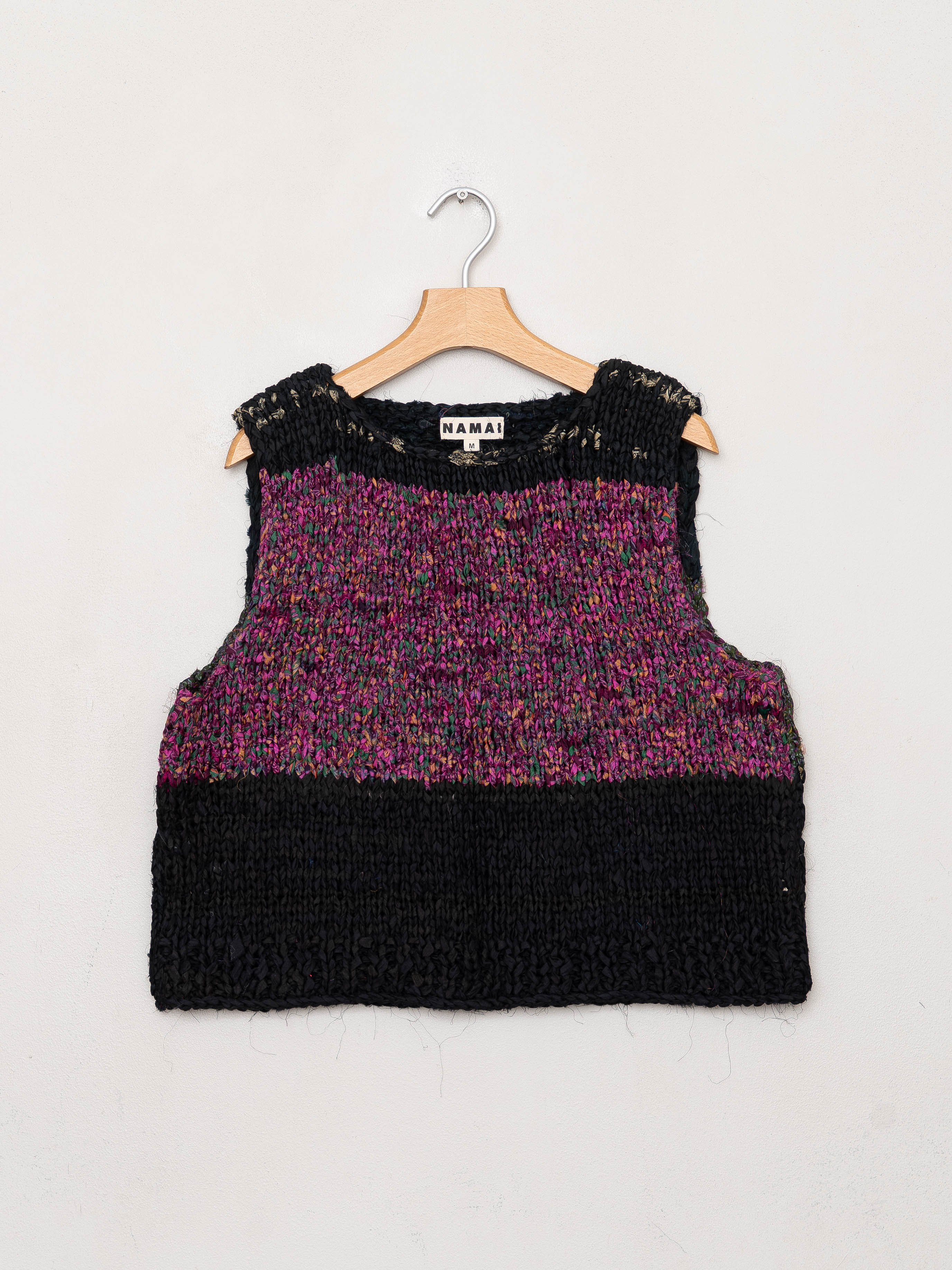 The Vishnu Knitted Vest - Medium - Recycled Silk