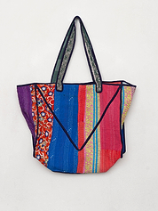 The Raksa Quilted Kantha Bag