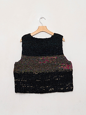 The Vishnu Knitted Vest - Medium - Recycled Silk