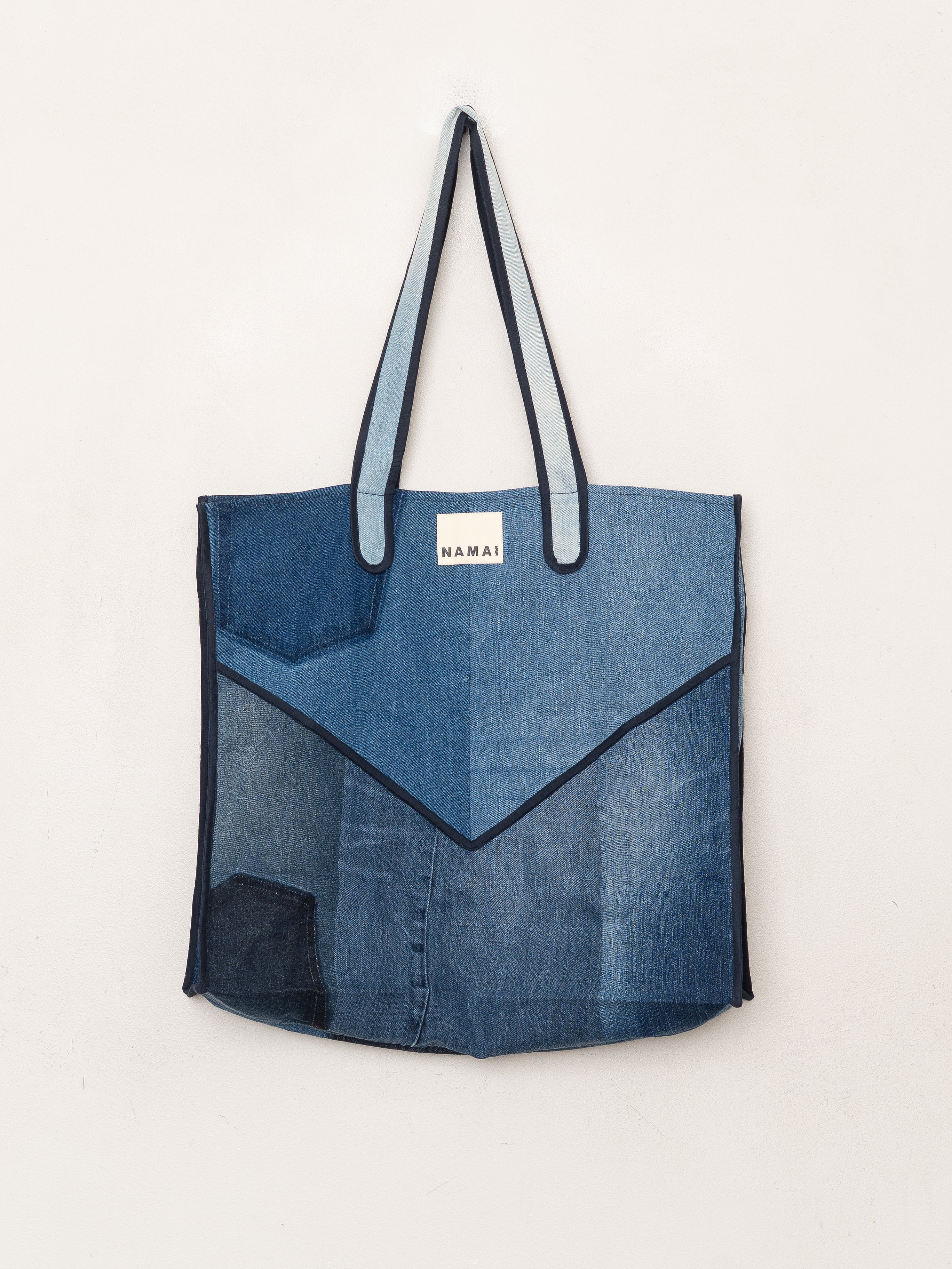 The Pasha Carryall Denim Tote Bag